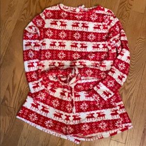 Matching long sleeve and short set